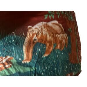 Household Home Bedroom Bear Animal Protective Sheet Blanket Cover Throw Plants